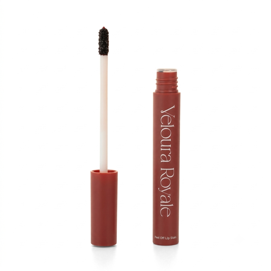 Veloura Royale Peel-Off Lip Stain tube with applicator